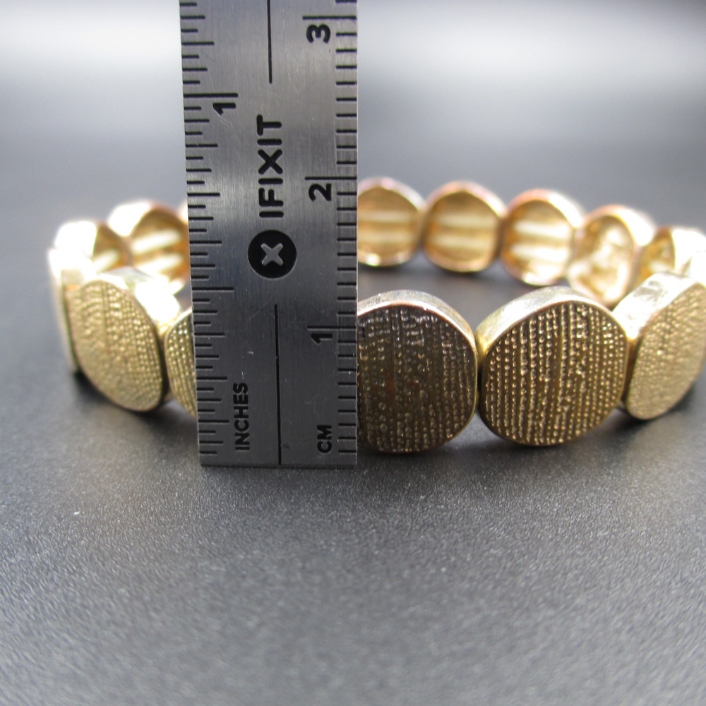 Vintage Rustic Simple Expandable Bracelet - Picture 6 of 7